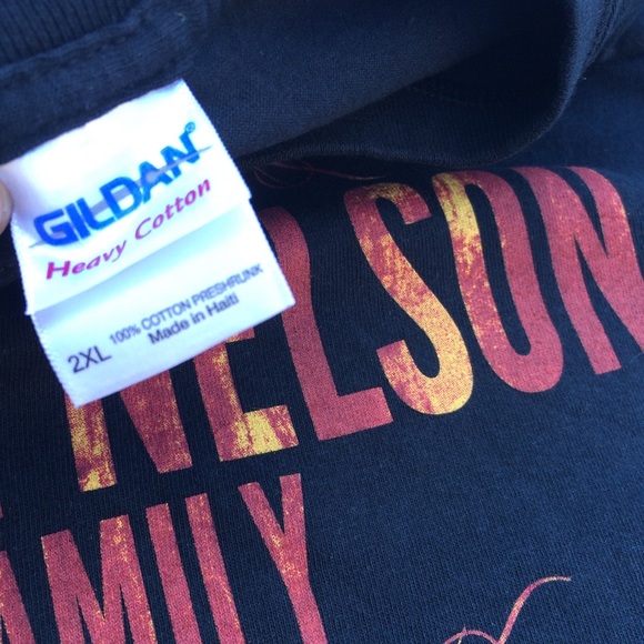 Willie Nelson graphic tee T-shirt plus size top - Picture 8 of 8